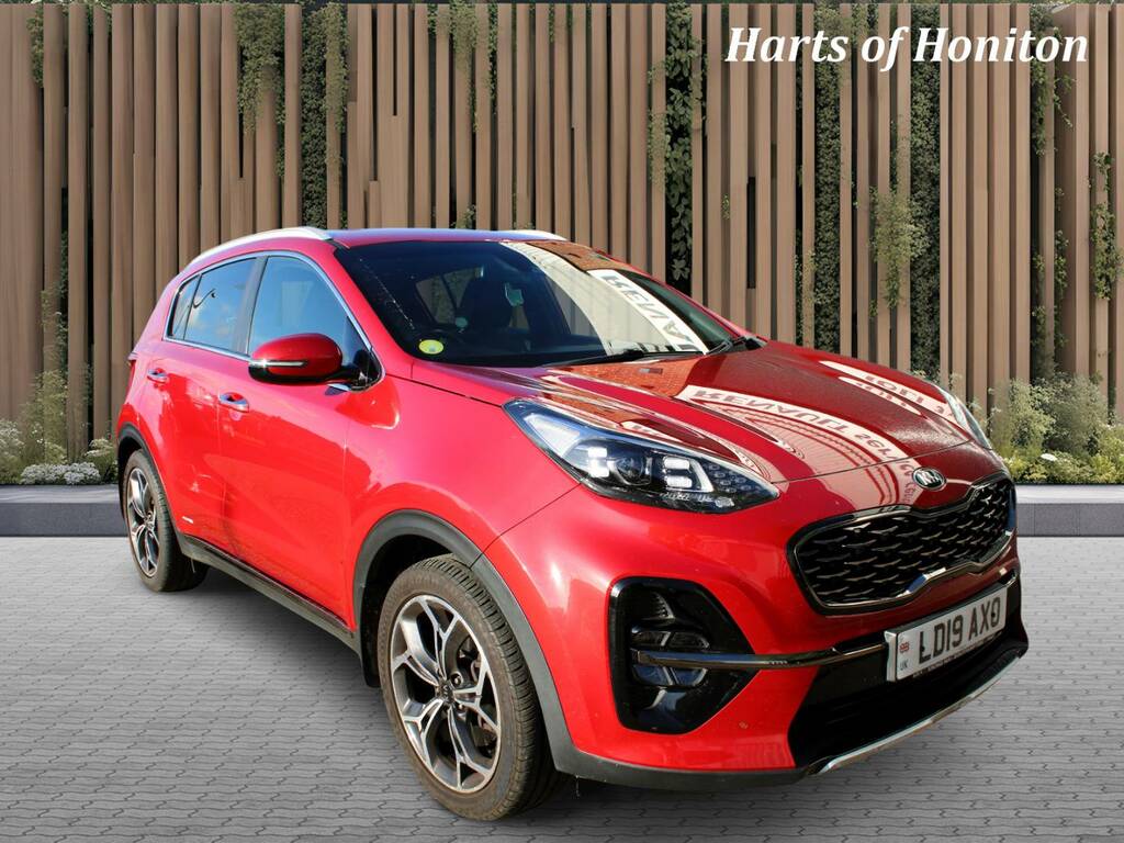 Kia Sportage 1.6 Crdi Isg Gt-line Red #3