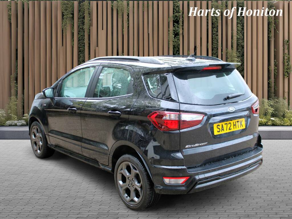 Ford Ecosport 1.0 St-line Ecoboost 125 Turbo Black #4