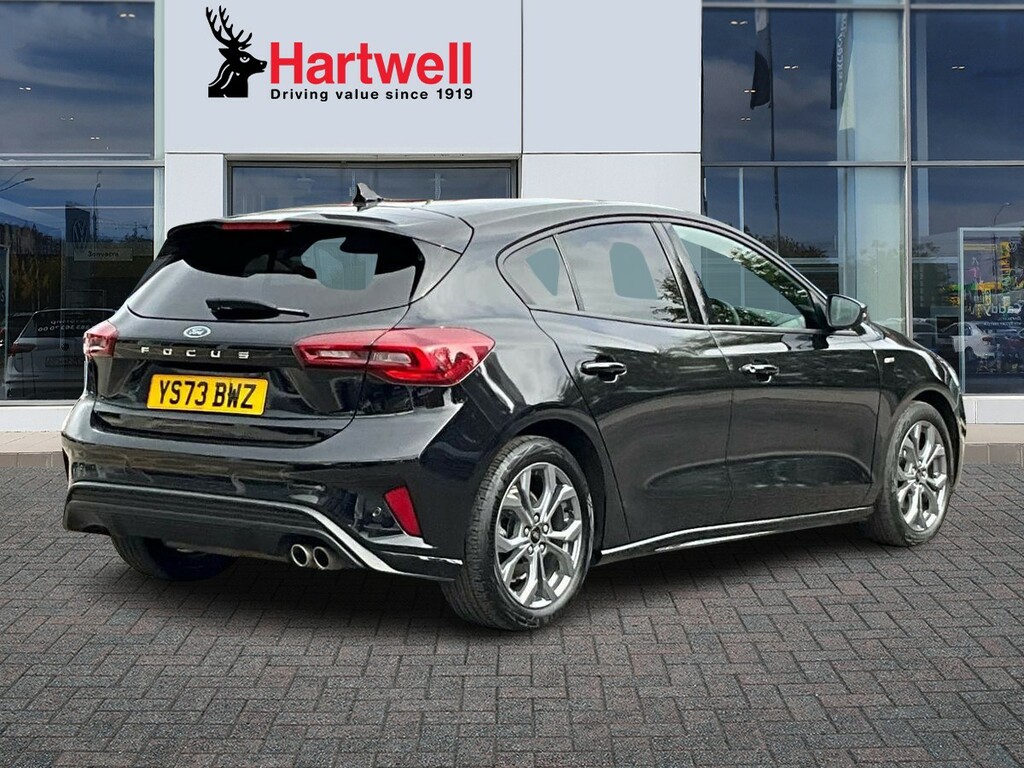 Ford Focus 1.0T Ecoboost St-line Hatchback Black #3
