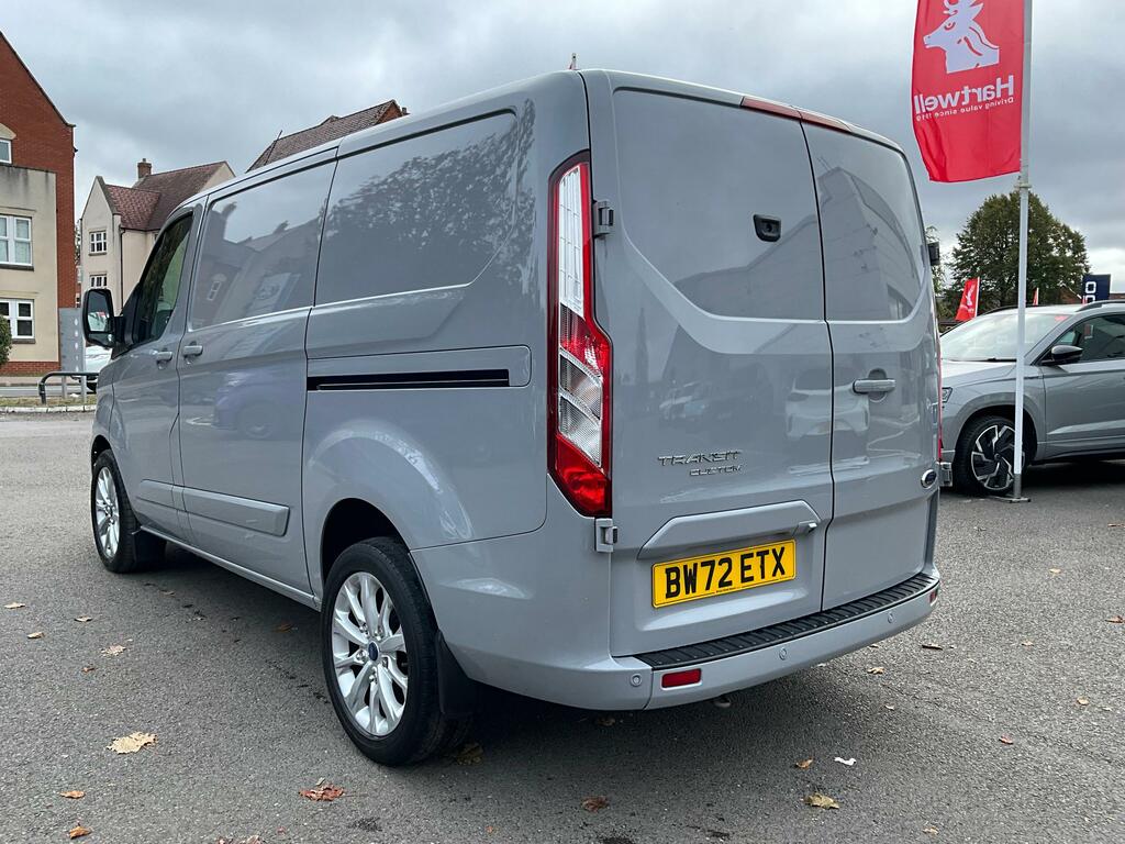 Ford Transit Custom 2.0 280 Ecoblue Limited Panel Van Manua Black #5