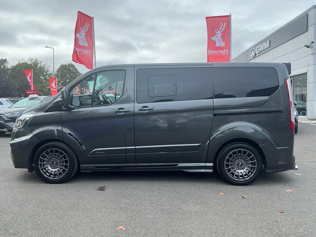 Ford Transit Custom 2.0 320 Ecoblue Crew Van Double Cab Aut Grey #6