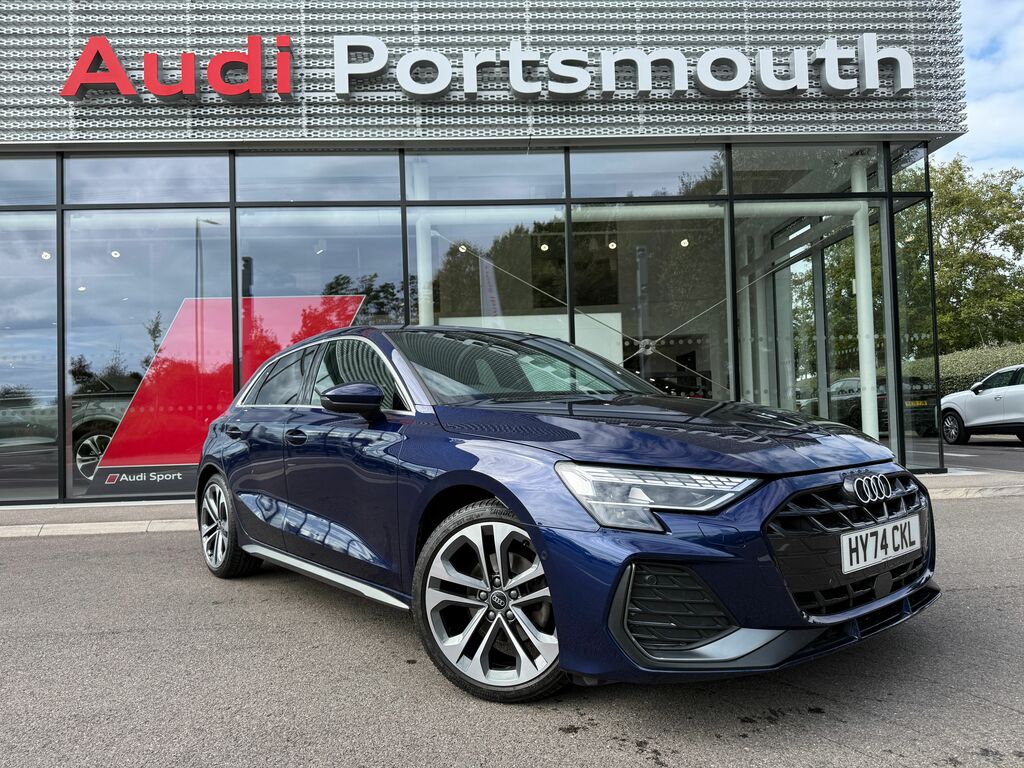 Audi A3 S Line Blue