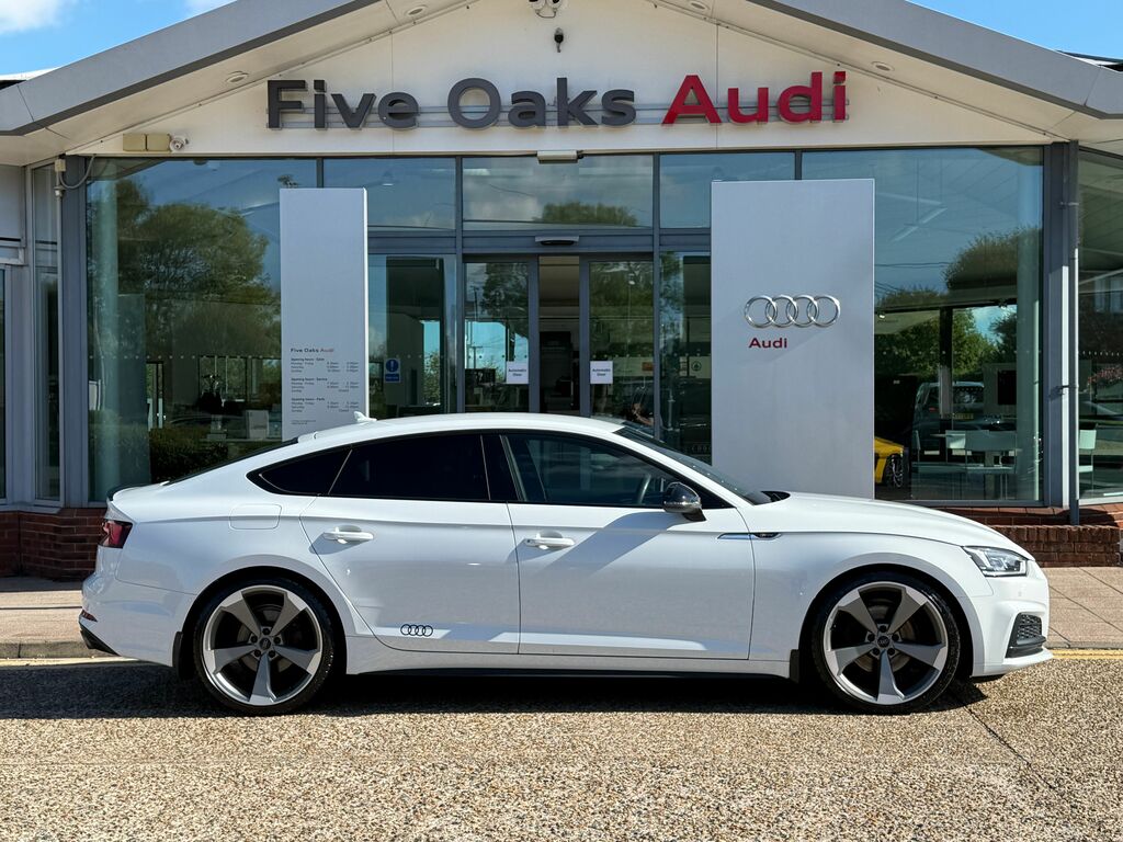 Audi A5 Black Edition Black #2