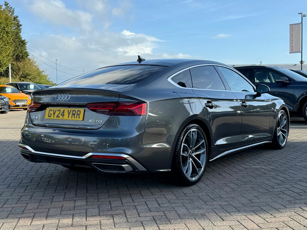 Audi A5 40 Tfsi 204 S Line S Tronic 2024 Blue #32
