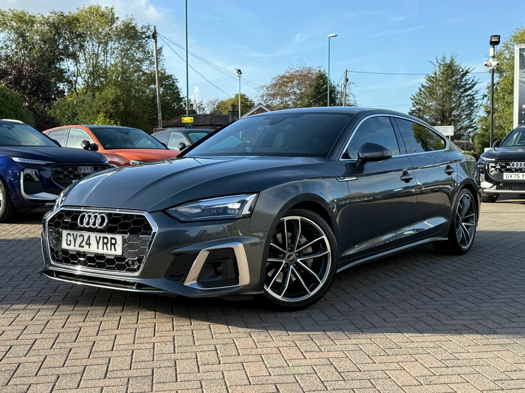 Audi A5 40 Tfsi 204 S Line S Tronic 2024 Blue #26