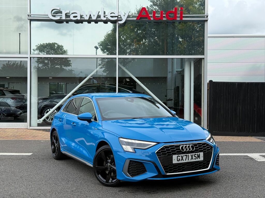 Audi A3 S Line Blue