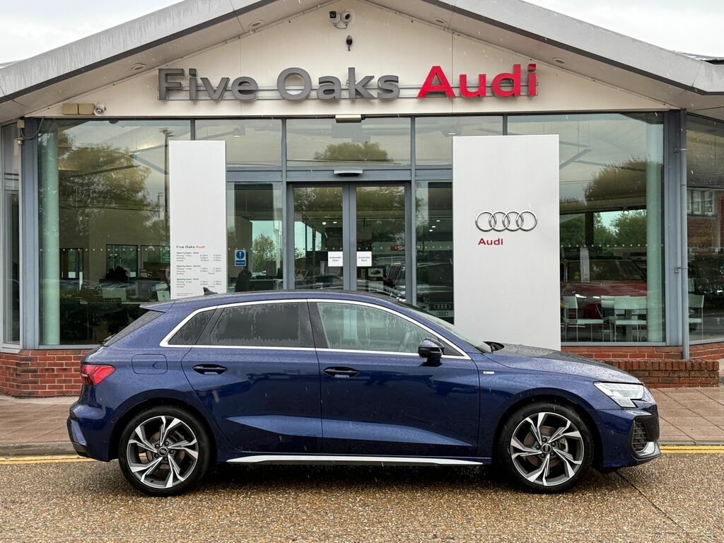 Audi A3 S Line Blue #2