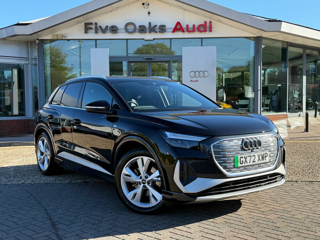 Audi Q4 E Tron S Line Black #2