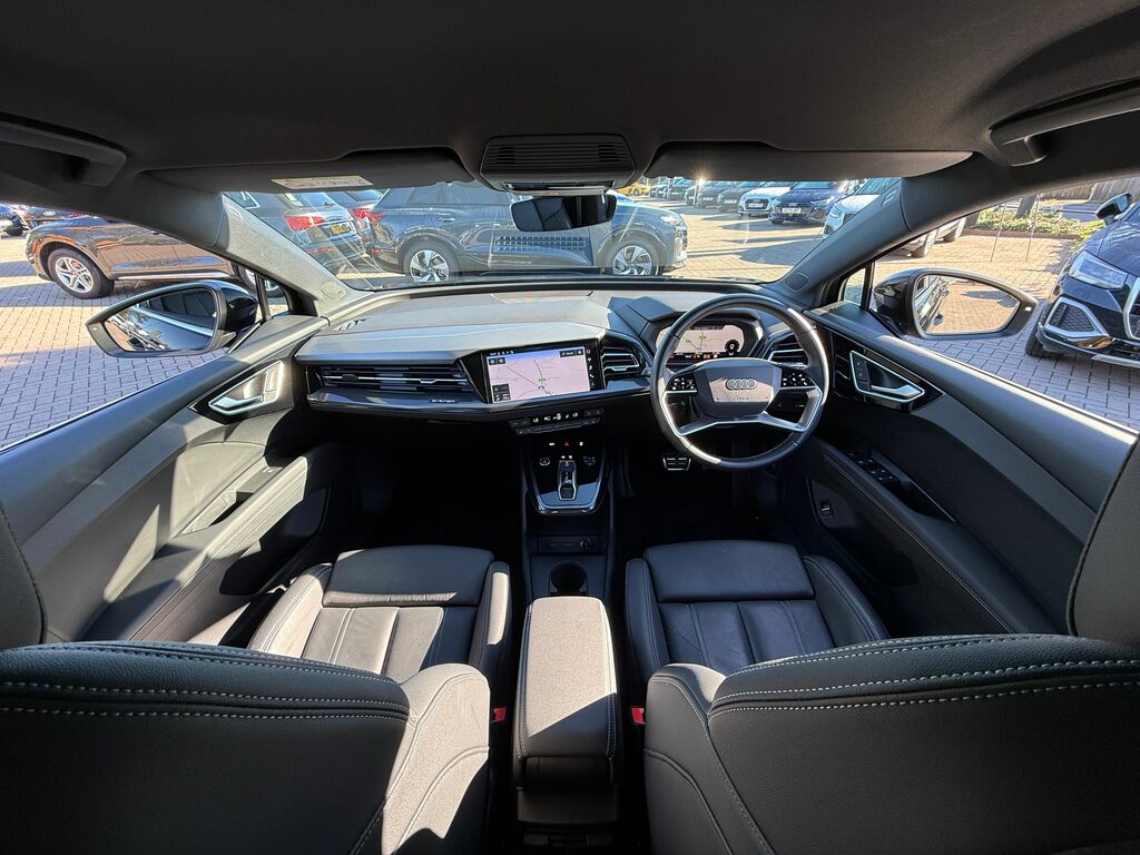 Audi Q4 E Tron S Line Black #3