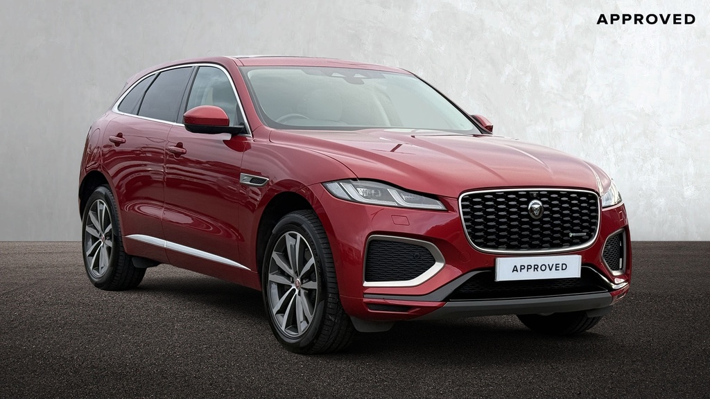 Jaguar F-Pace D300 R-dynamic Hse Firenze Red Red