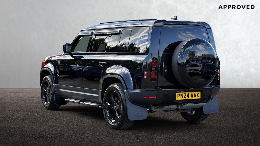 Land Rover Defender 110 D250 Se Santorini Black Black #2