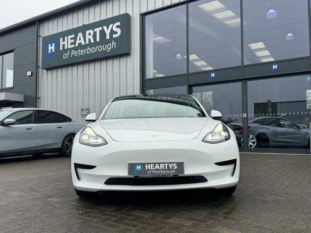 Tesla Model 3 4dr Electric Auto Rwd White #4