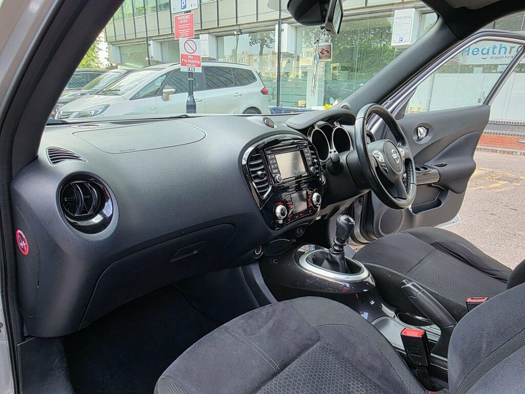 Nissan Juke Dci Tekna Suv White #65