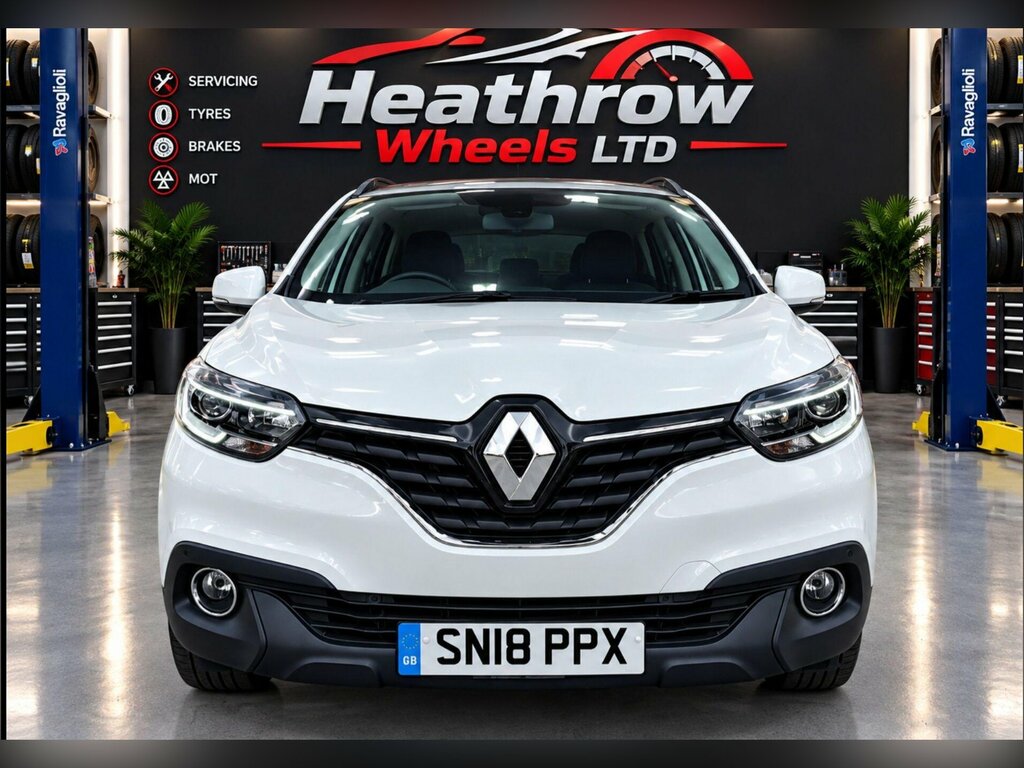 Renault Kadjar 1.2 Tce Dynamique S Nav Euro 6 Ss White