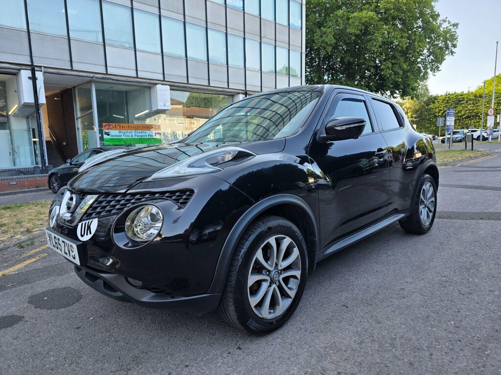 Nissan Juke 1.2 Dig-t Tekna Euro 6 Ss Black #6