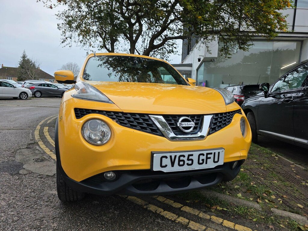 Nissan Juke 1.2 Dig-t Acenta Premium Euro 6 Ss Yellow #4