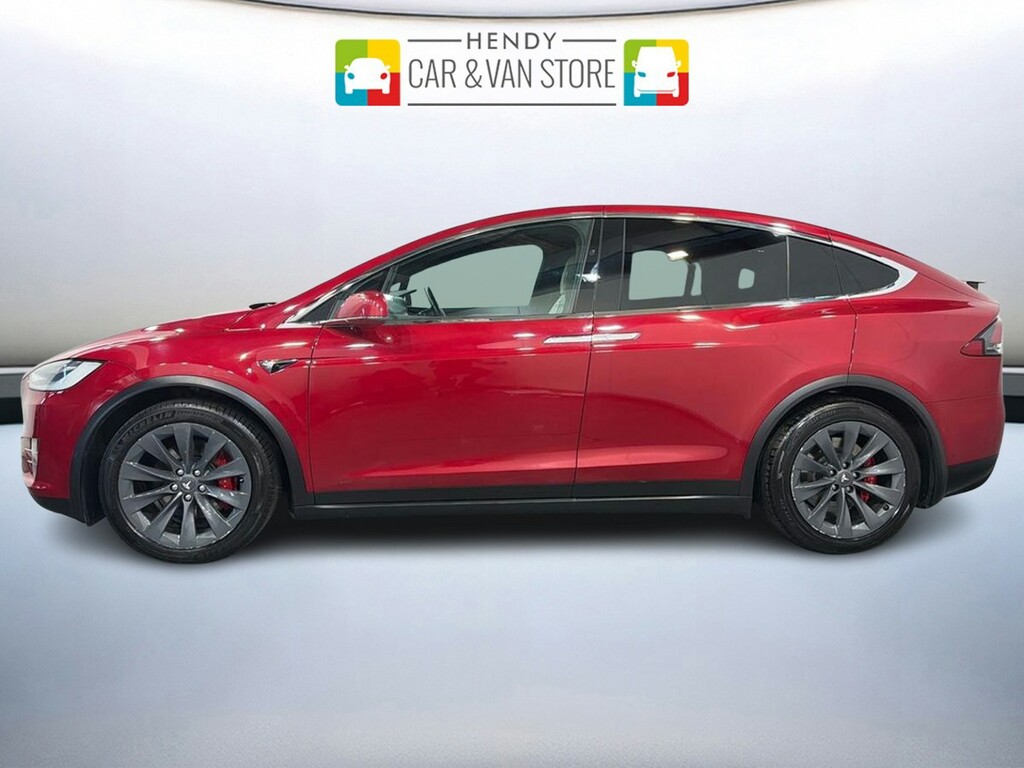 Tesla Model X Performance Ludicrous 7 Seat Red #5