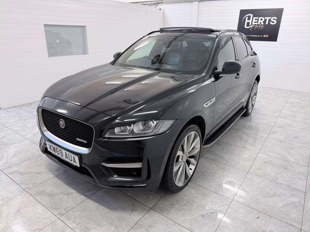 Jaguar F-Pace R-sport Awd D 4Wd Black #4