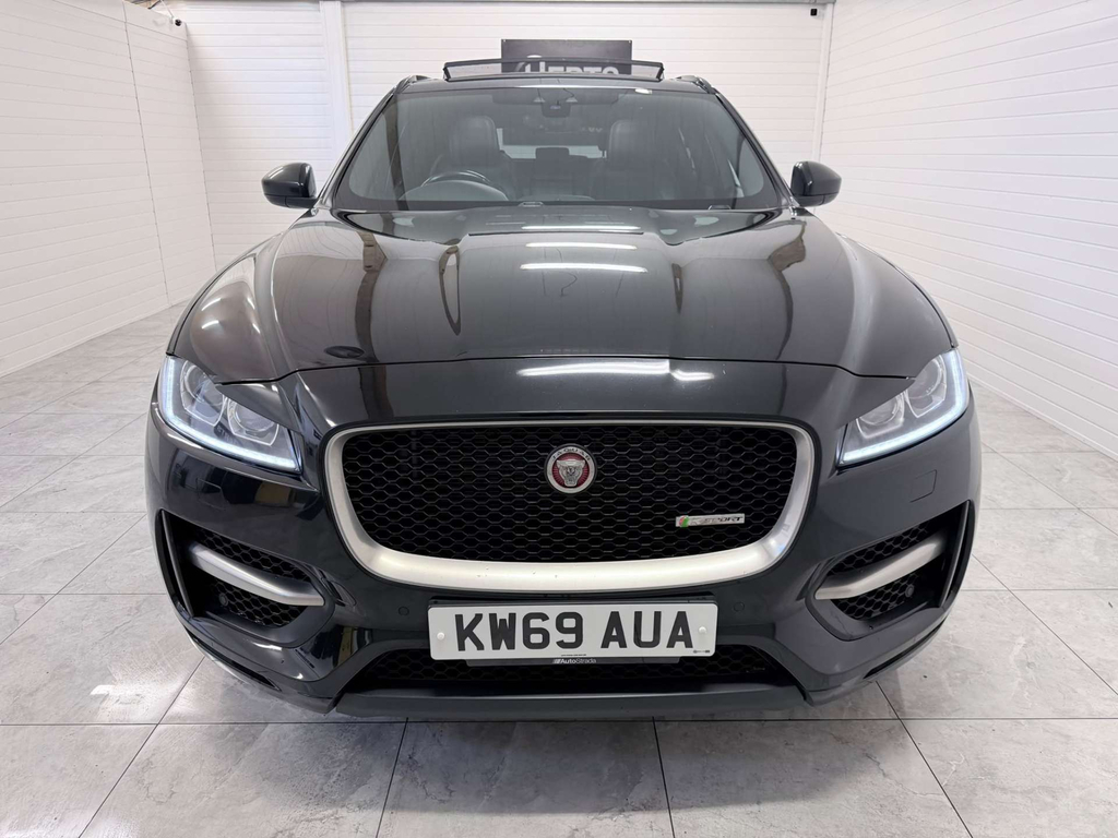 Jaguar F-Pace R-sport Awd D 4Wd Black #3