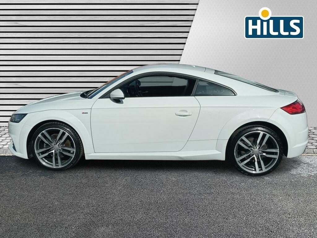Audi TT 2.0 Tfsi S Line S Tronic Euro 6 Ss White #5