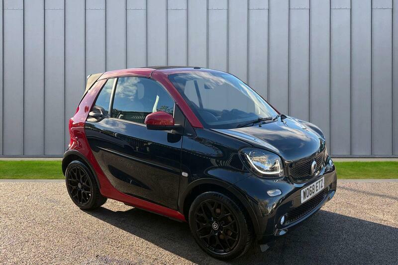 Smart Fortwo Cabrio 0.9T Prime Sport Premium Plus Cabriolet Twinamic Red