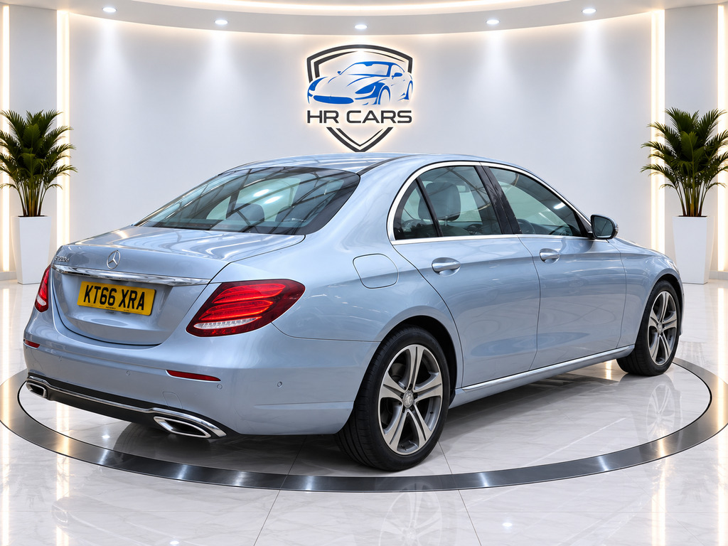 Mercedes-Benz E Class Se Silver #4