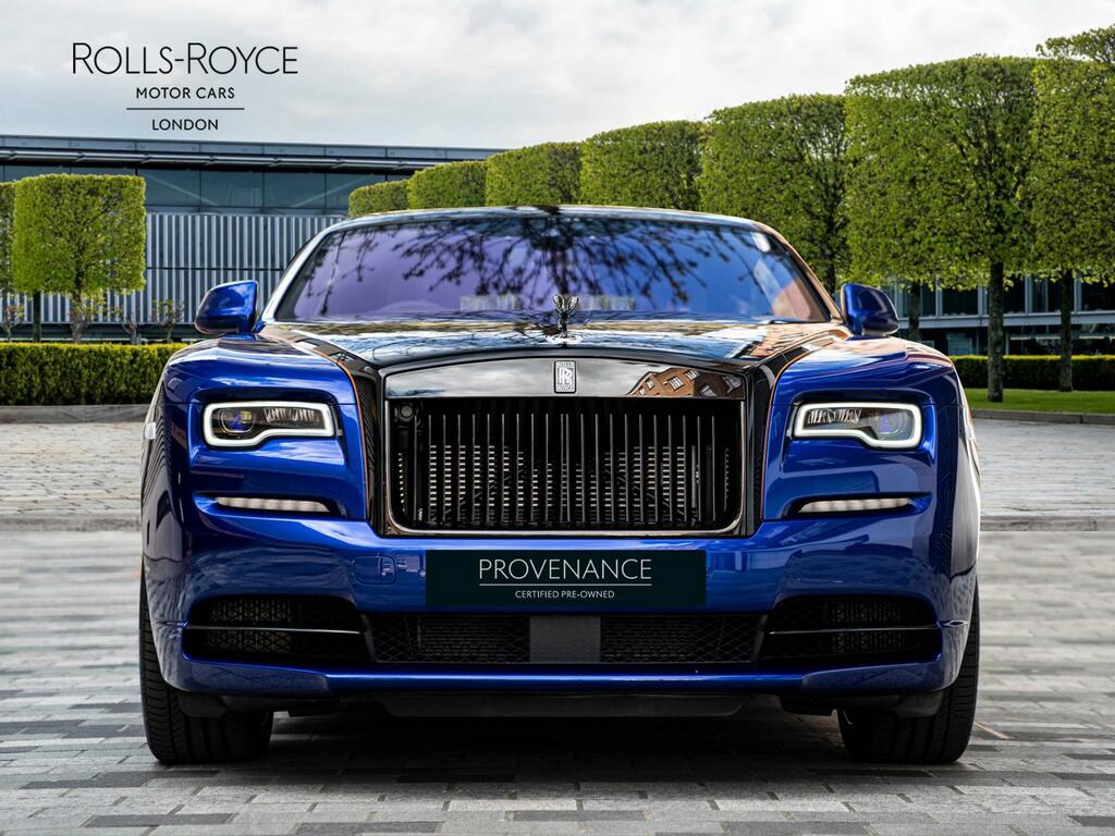 Rolls-Royce Wraith 6.6 V12 Black Badge Coupe Euro 6 Black #4