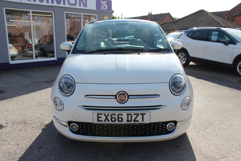 Fiat 500 Lounge White #2