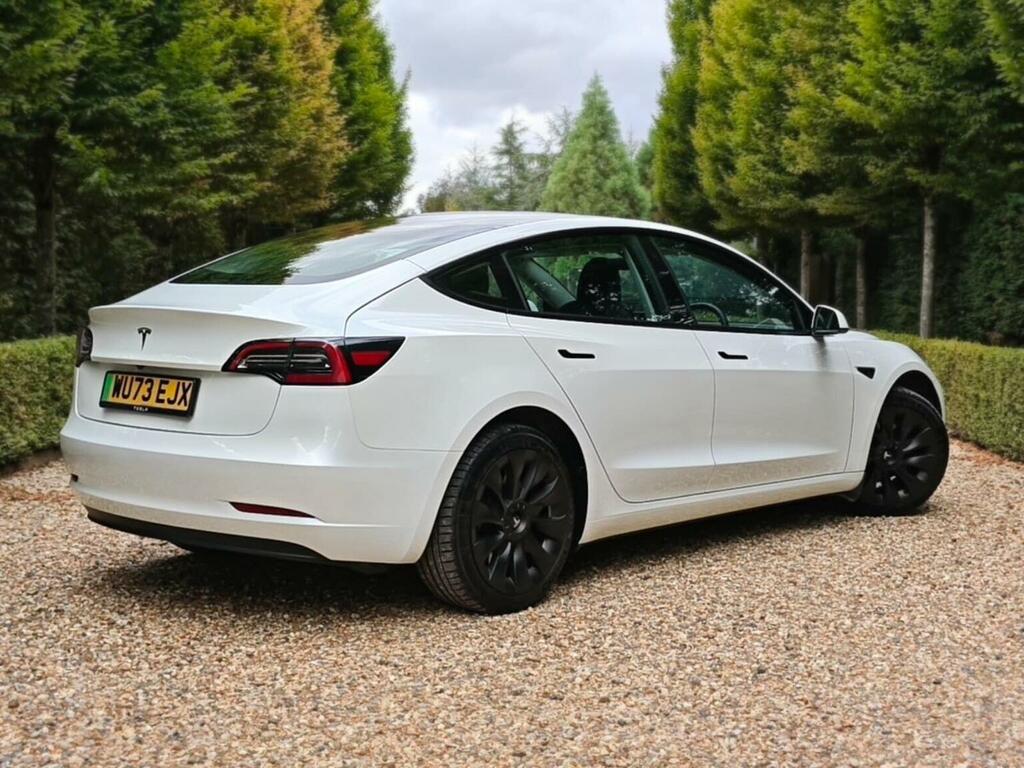 Tesla Model 3 Saloon Long Range Rwd 202373 White #4