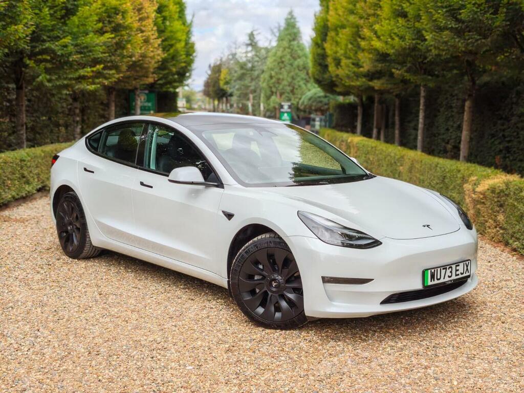 Tesla Model 3 Saloon Long Range Rwd 202373 White #2