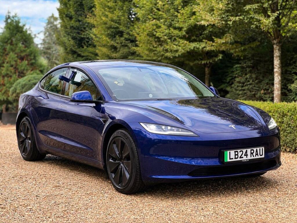 Tesla Model 3 Saloon Dual Motor Long Range 4Wde 2024 Blue