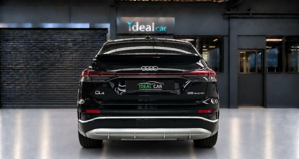 Audi Q4 E Tron 35 S Line Sportback 55Kwh Black #5