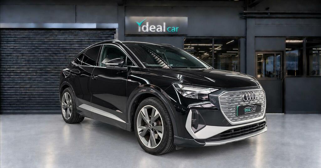Audi Q4 E Tron 35 S Line Sportback 55Kwh Black #6
