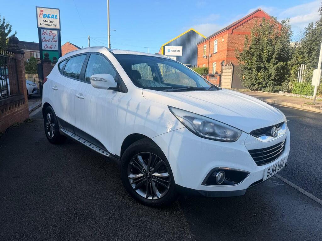 Hyundai Ix35 2.0 Crdi Se 4Wd Euro 5 Nav White #5