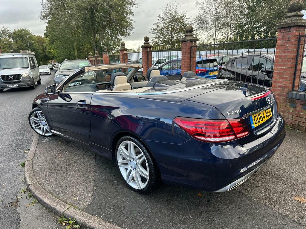 Mercedes-Benz E Class 2.1 E250 Cdi Amg Sport Cabriolet G-tronic Euro 5 Blue #5