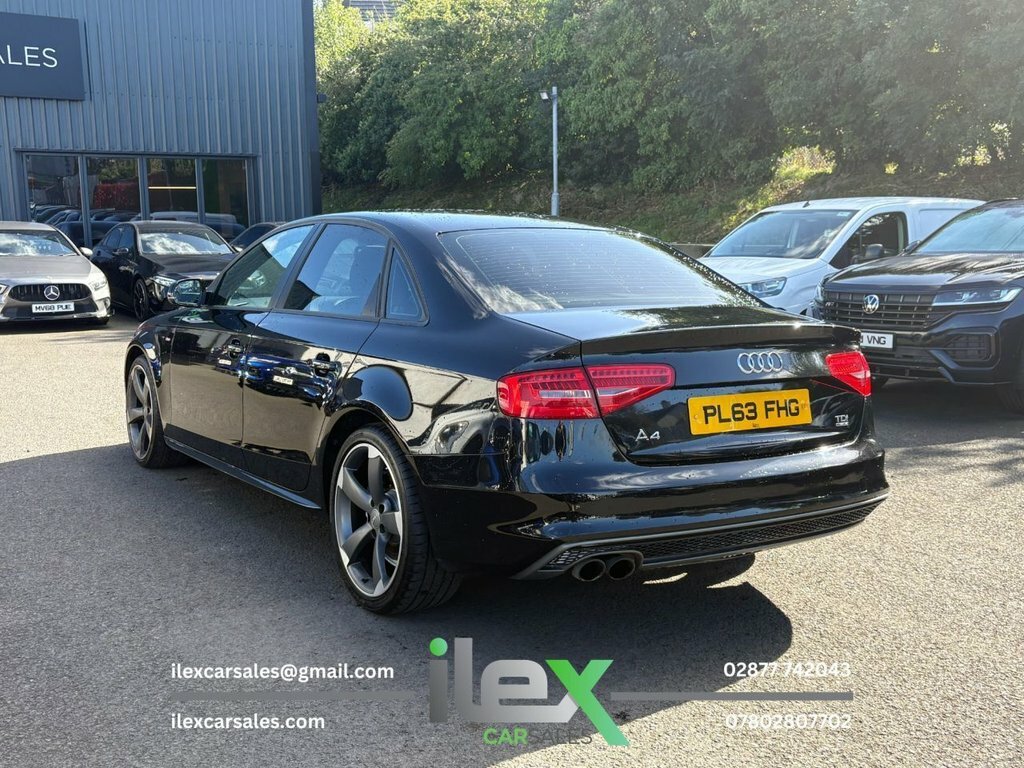 Audi A4 2L Black Edition Black #5