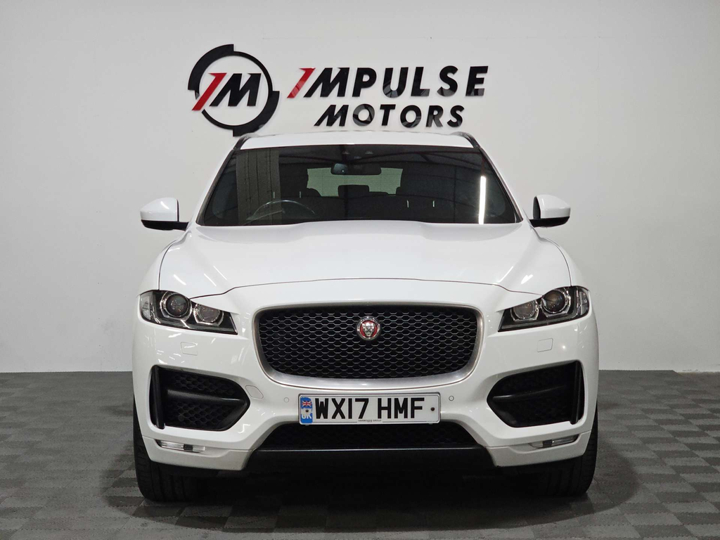 Jaguar F-Pace D180 Portfolio Suv Awd Euro 6 Ss White #3