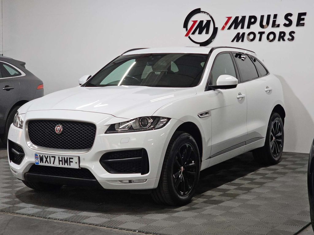 Jaguar F-Pace D180 Portfolio Suv Awd Euro 6 Ss White #4