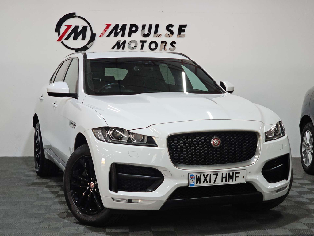 Jaguar F-Pace D180 Portfolio Suv Awd Euro 6 Ss White