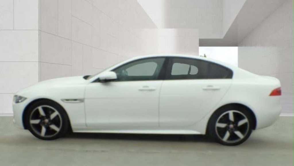 Jaguar XE R-sport D White #6