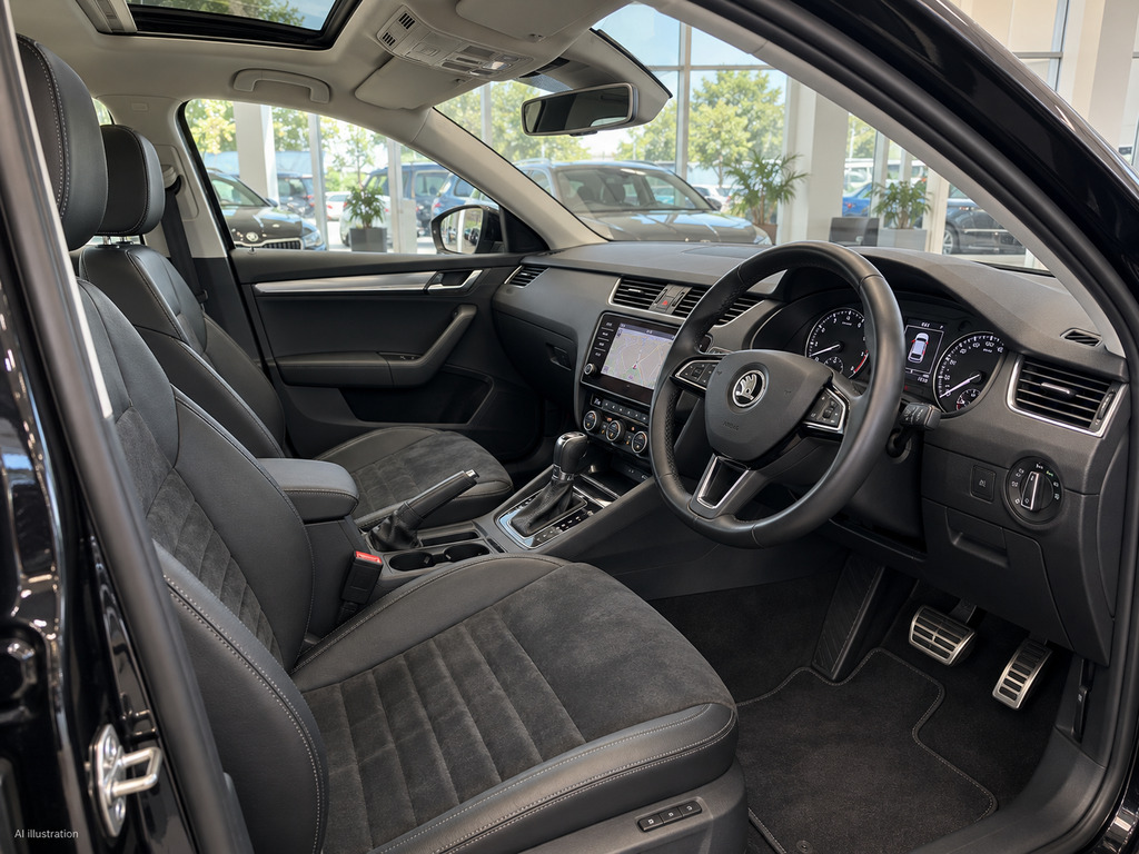 Skoda Octavia 1.4 Tsi Se L Black #5