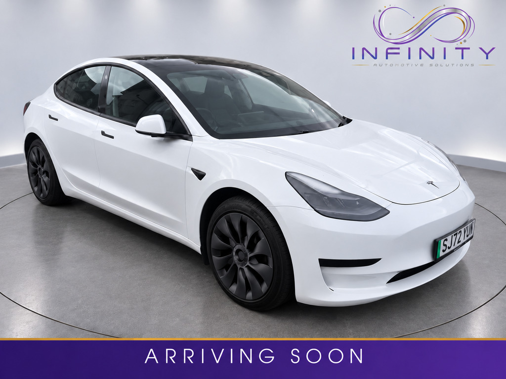 Tesla Model 3 Saloon Rwd 241 Bhp White