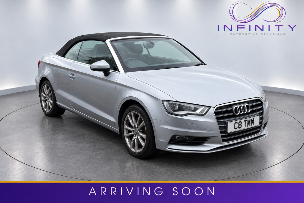 Audi A3 Cabriolet 1.6 Tdi Sport Silver
