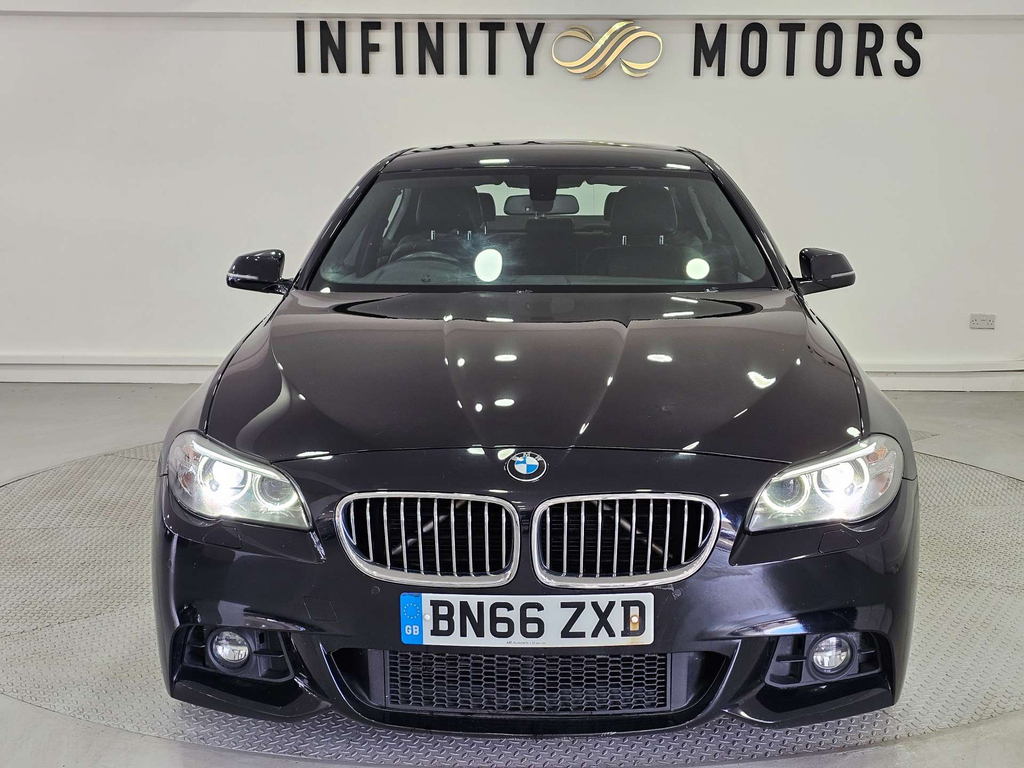 BMW 5 Series 520D M Sport Black #6