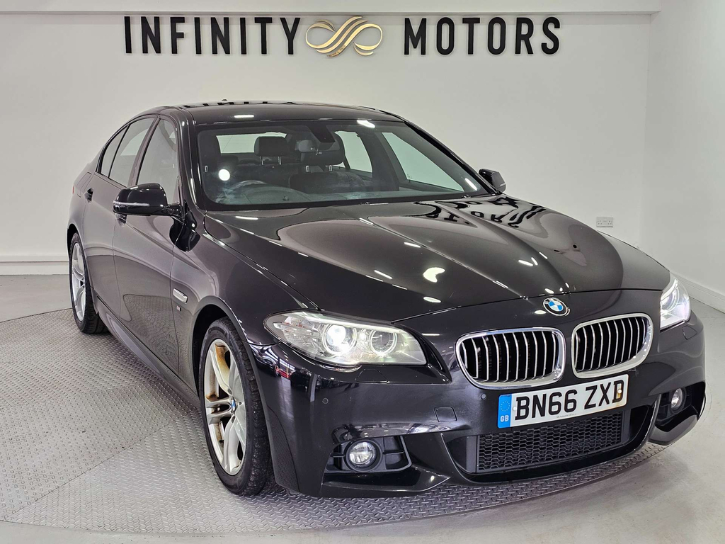 BMW 5 Series 520D M Sport Black