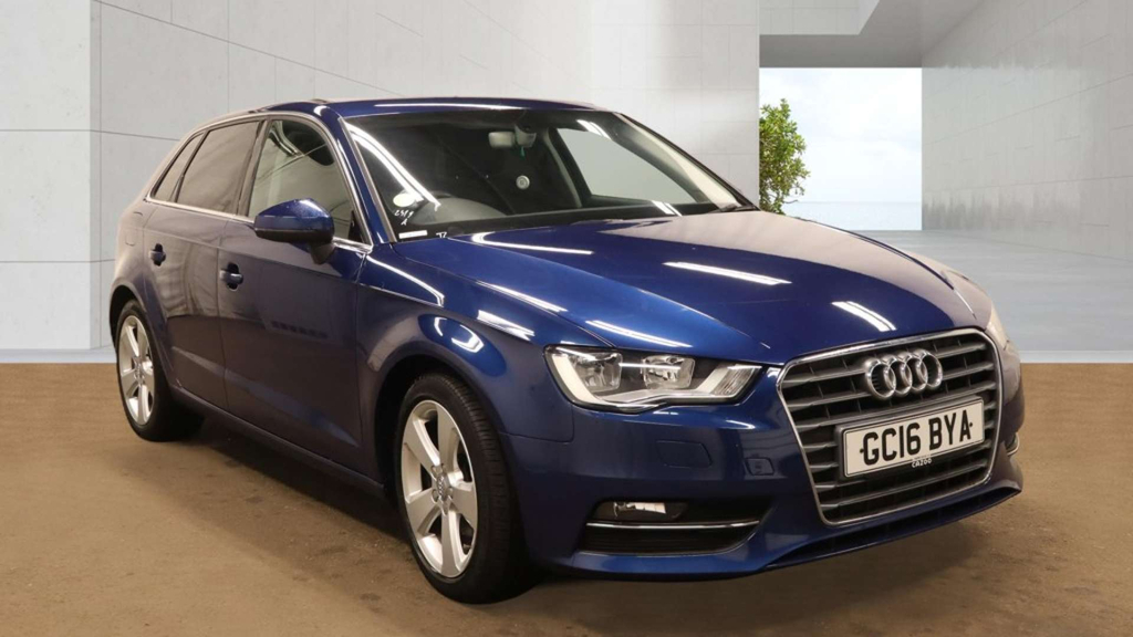 Audi A3 Sportback Sport Nav Tdi Blue