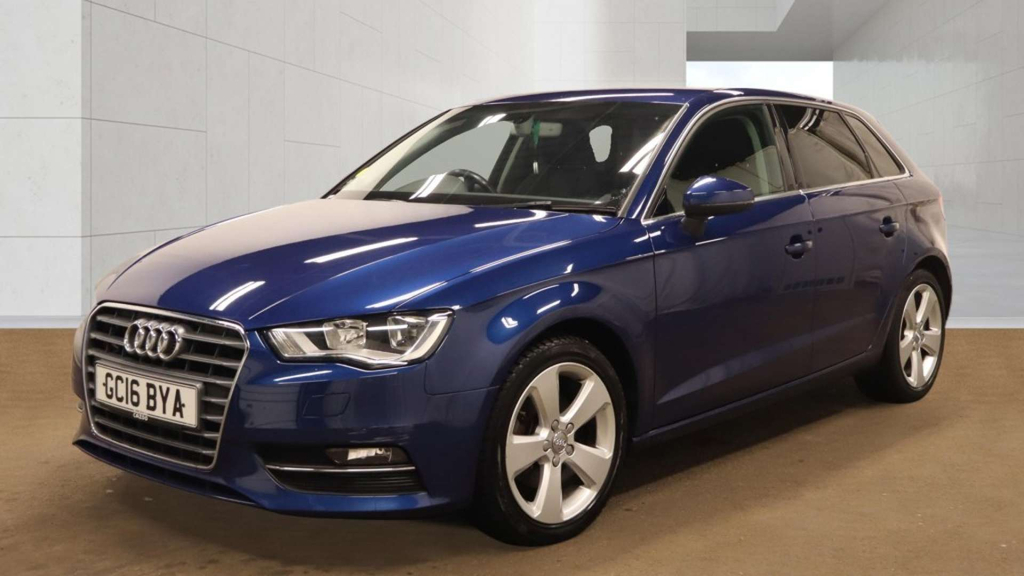Audi A3 Sportback Sport Nav Tdi Blue #2