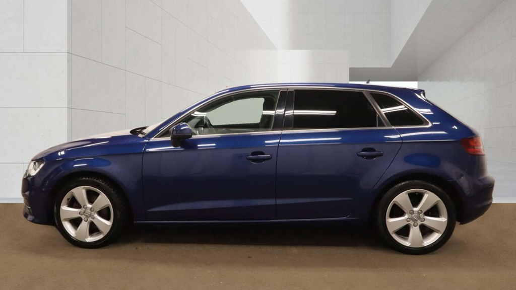 Audi A3 Sportback Sport Nav Tdi Blue #6