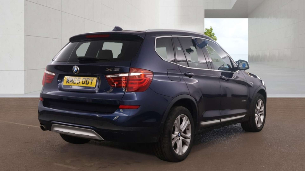 BMW X3 Xdrive 20D Xline 4Wd Blue #4