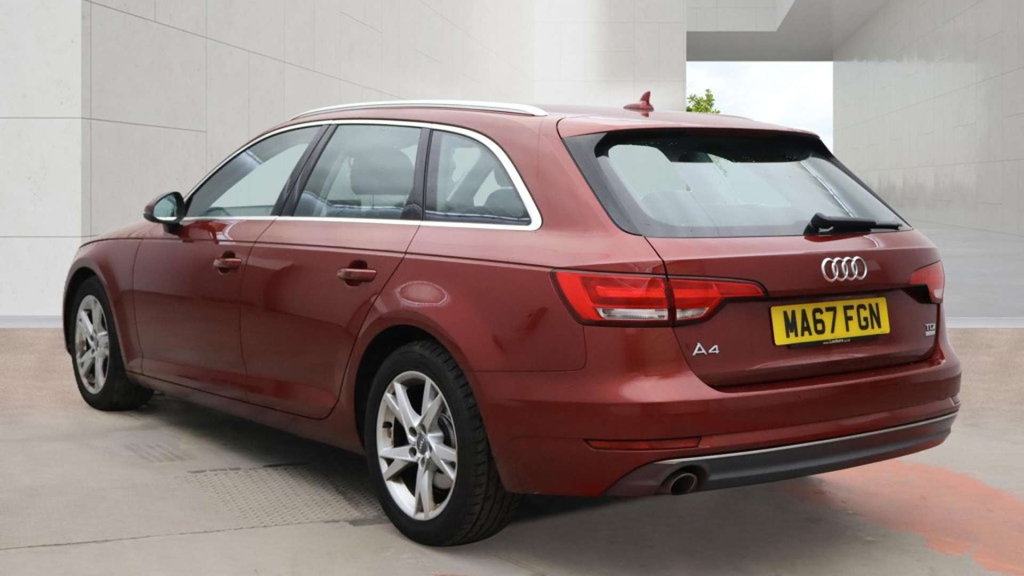 Audi A4 Sport Ultra Tdi Red #3